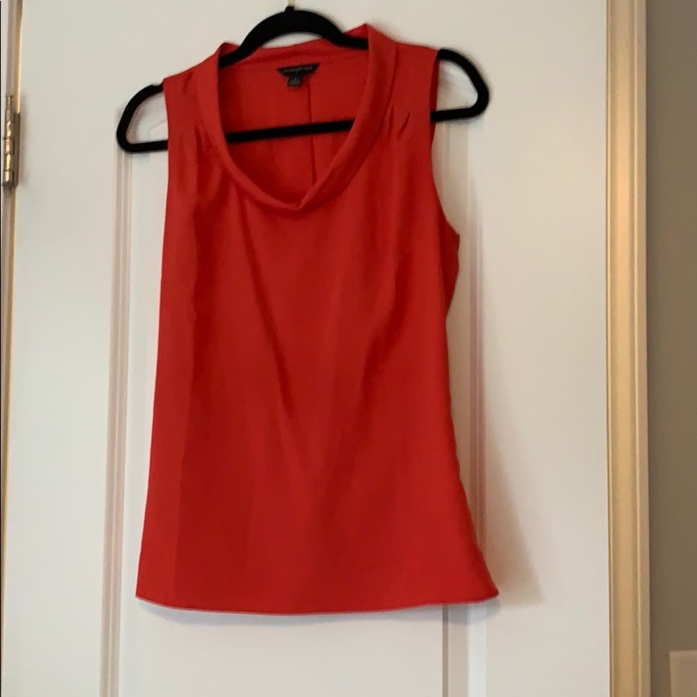Red/Orange polyester top